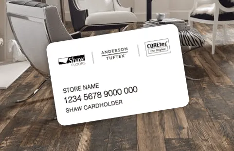 Financing card | Leicester Flooring
