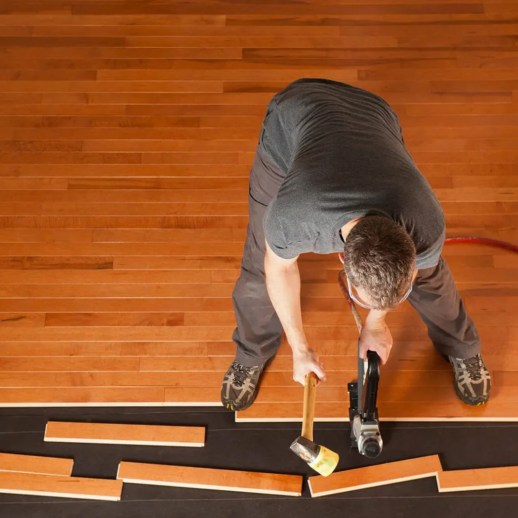 Hardwood flooring installation | Leicester Flooring